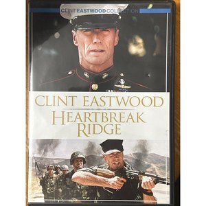 Heartbreak Ridge DVD 1986 A Clint Eastwood Film Starring Marsha Mason